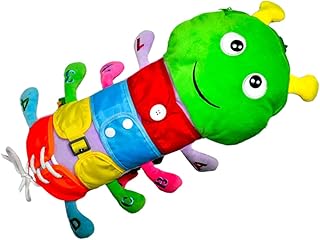 FAVOMOTO Brinquedos Educativos Cães De Pelúcia Para Crianças Brinquedos Para Crianças Meninos Habilidades Básicas Para A Vida Aprender A Vestir Brinquedo Brinquedo De Aprendizagem Precoce