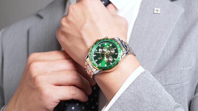Buy LONGBO Diplomat 83801 Men's Chronograph Watch with Steel