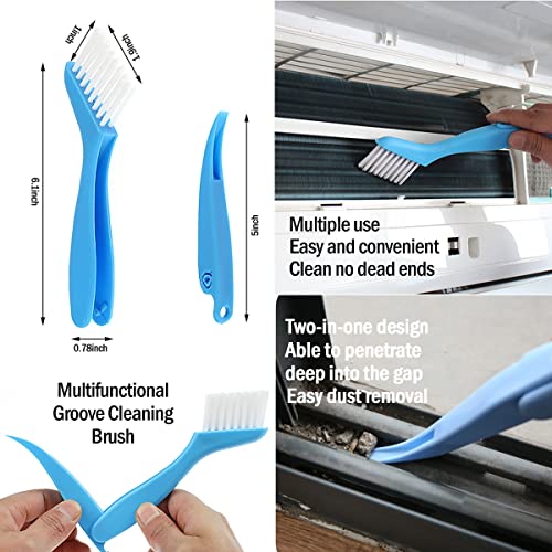 Mini Dustpan And Broom Set - Small Pet Cages Cleaner Kit, Small Animals/Playpen/Bedding Cages Cleaning Supplies (Cages Cleaner Kit/Blue) #TOP2