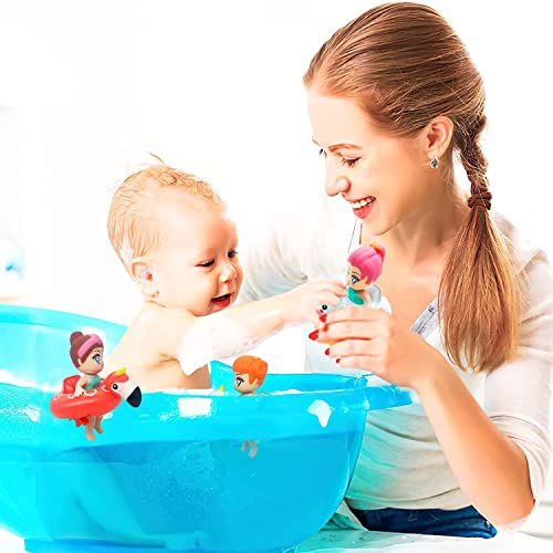 Unicorn Baby Bath Toys,Bath Toys For Toddlers 1-3,New Born Baby Bathtub Water Toys,Toddler Bath Toys For Girls Boys（White） #TOP5