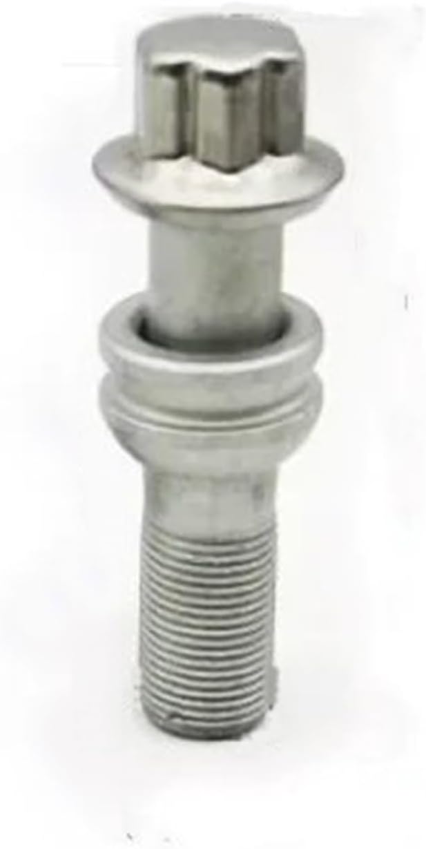 Alloy Wheel Nuts Compatible with Benz Series 1pc Car Lug Bolts Hub Screw Nut Wheel Bolts M15x1.25 Hex 17mm Lenght 76mm