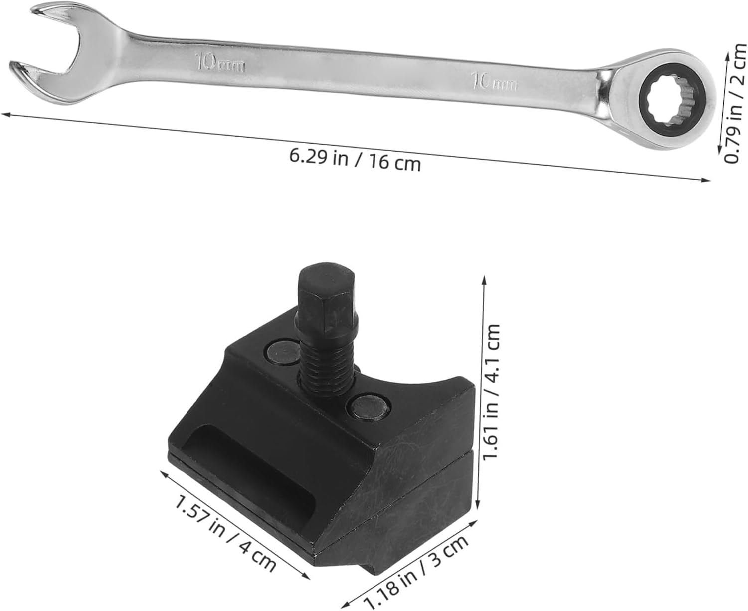 Gadpiparty Car Suspension Tool Universal Double-ended Steel Spreader for Wheel Hub Adjustment