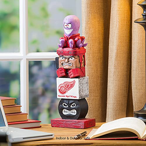 Evergreen Nhl Detroit Red Wings Tiki Totem #TOP2