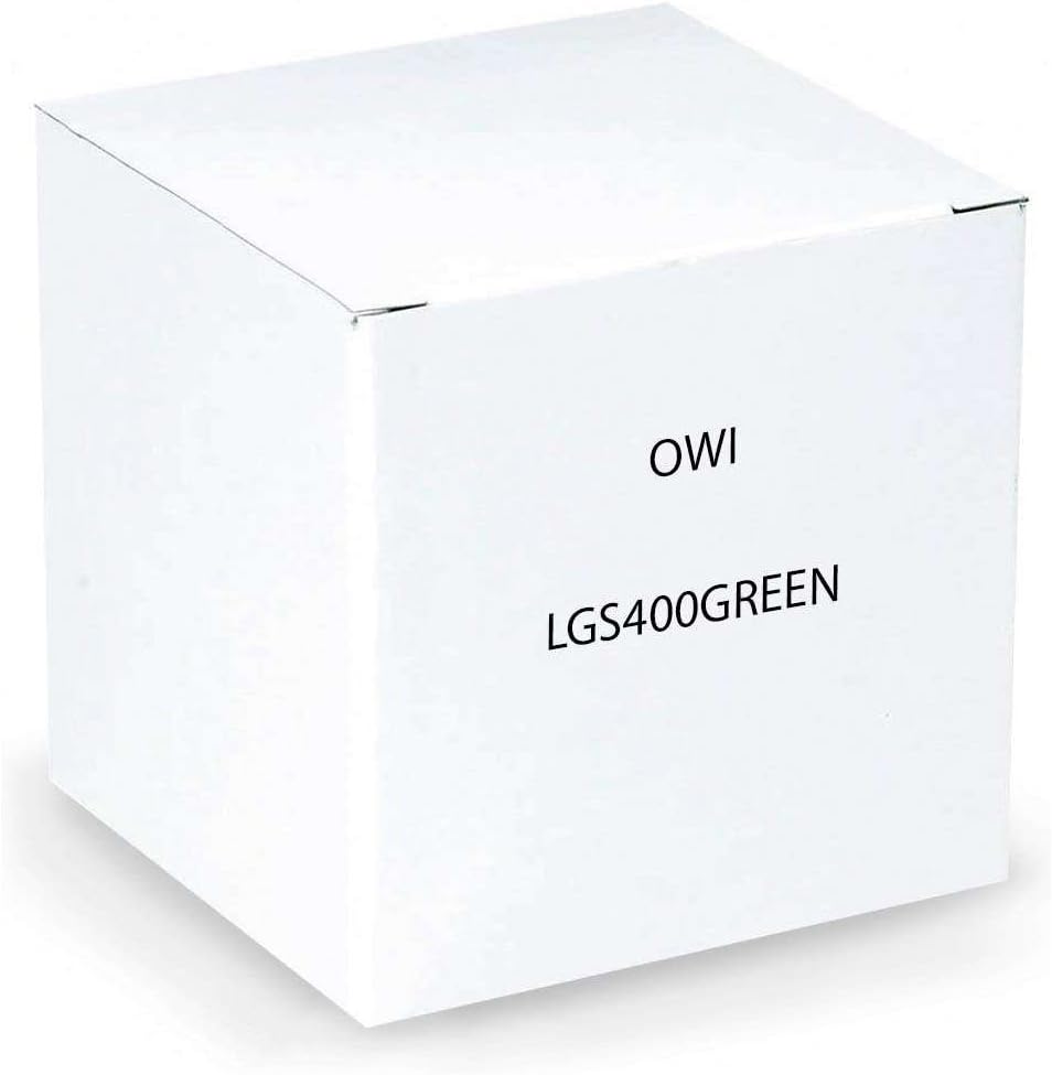 OWI LGS400Green Octagon Landscape Garden Speaker, Green, 6.5 Inch 2-Way, 8 Ohms, 100W Max; 360 degree Dispersion; LGS has a Tough, Long Lasting, Durable Plastic That Doesn't Fade