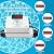 Salt Chlorine Generator, Westaho Salt Chlorination System for Inground Pools Up to 40,000 Gallons, USA Titanium Cell 7 Years Warranty