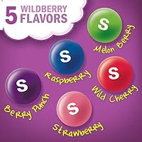 SKITTLES Wild Berry Chewy Candy Fruity Candies Snacks Bag, 2.17 Ounce — image 5