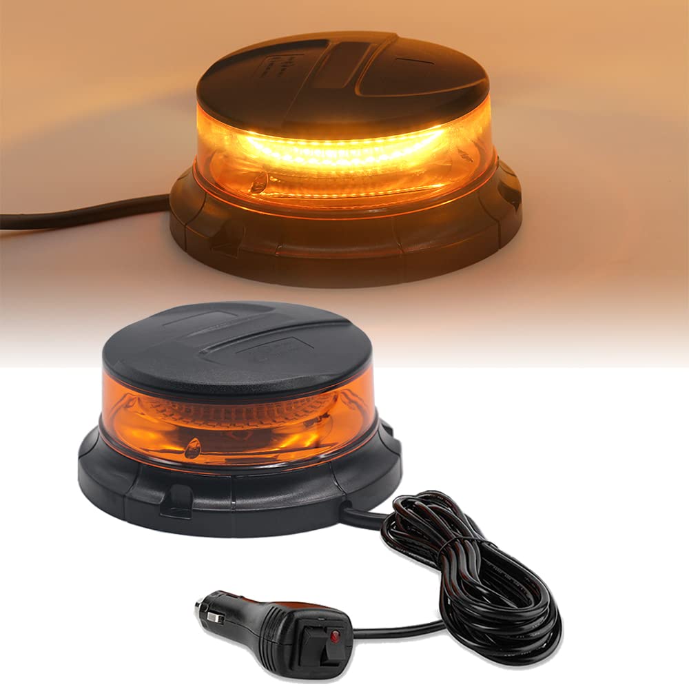 Buy LED Emergency Strobe Light, Polieez Amber Safety Warning Flashing