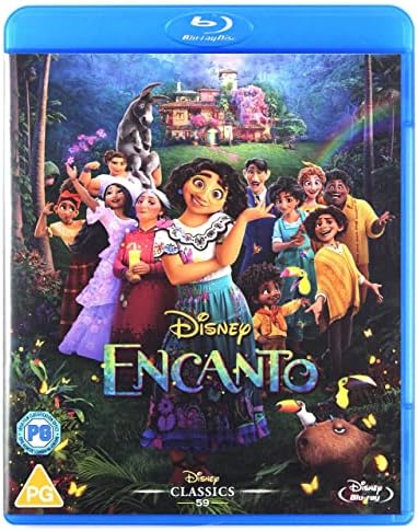 Disney S Encanto Blu Ray 21 Region Free Amazon Co Uk Stephanie Beatriz Maraaa Cecilia Botero John Leguizamo Mauro Castillo Jessica Darrow Angie Cepeda Carolina Gaitan Diane Guerrero Wilmer Valderrama Rhenzy Feliz Jared Bush Byron Howard