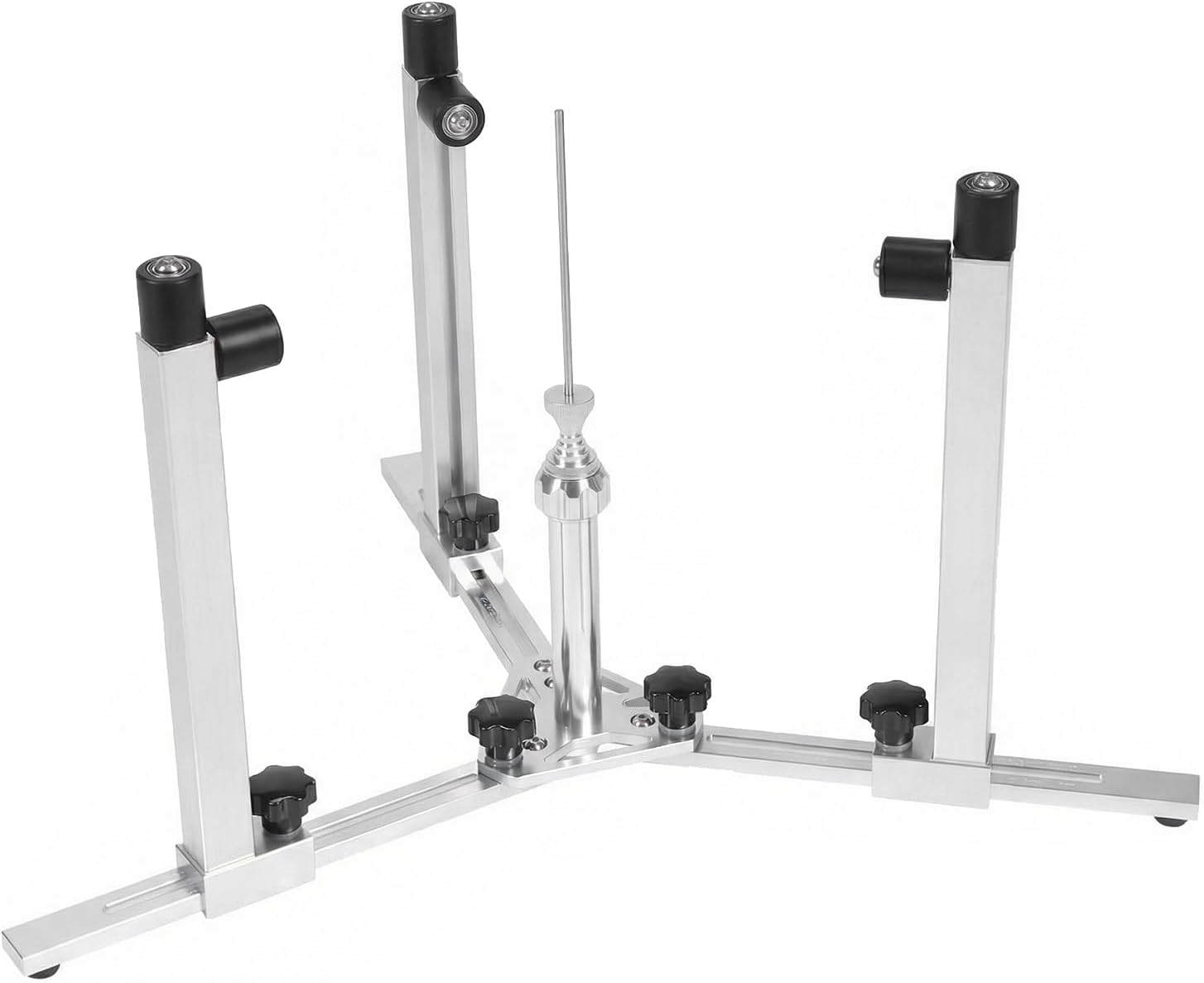 Home Truing Stand Holder Rotating Design Wheel Weaving Stand Workstand Foldable Professional Repair Tool for Biking Wheels Trimming Enthusiasts