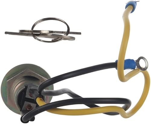 Miniatura 5 de 8N3679C 8N 9N Interruptor de encendido con 2 cables, 2 posiciones, 2 llaves de repuesto para Ford 2N 8N 9N 4000 6000 641 NAA 501 600 600 601 700 701