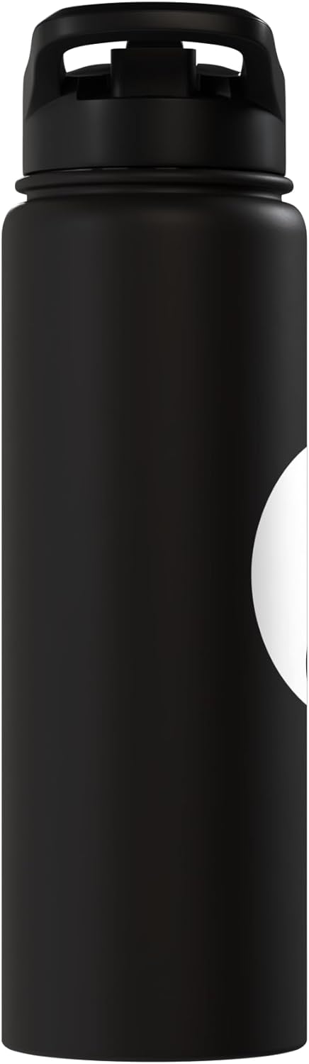 Yin and Yang Symbol Peace Love Balance Yoga Tai Chi Yinyang Stainless Steel Insulated Water Bottle