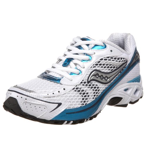 Saucony Women's Grid C2 Flash Running Shoe,White/Blue,8 M