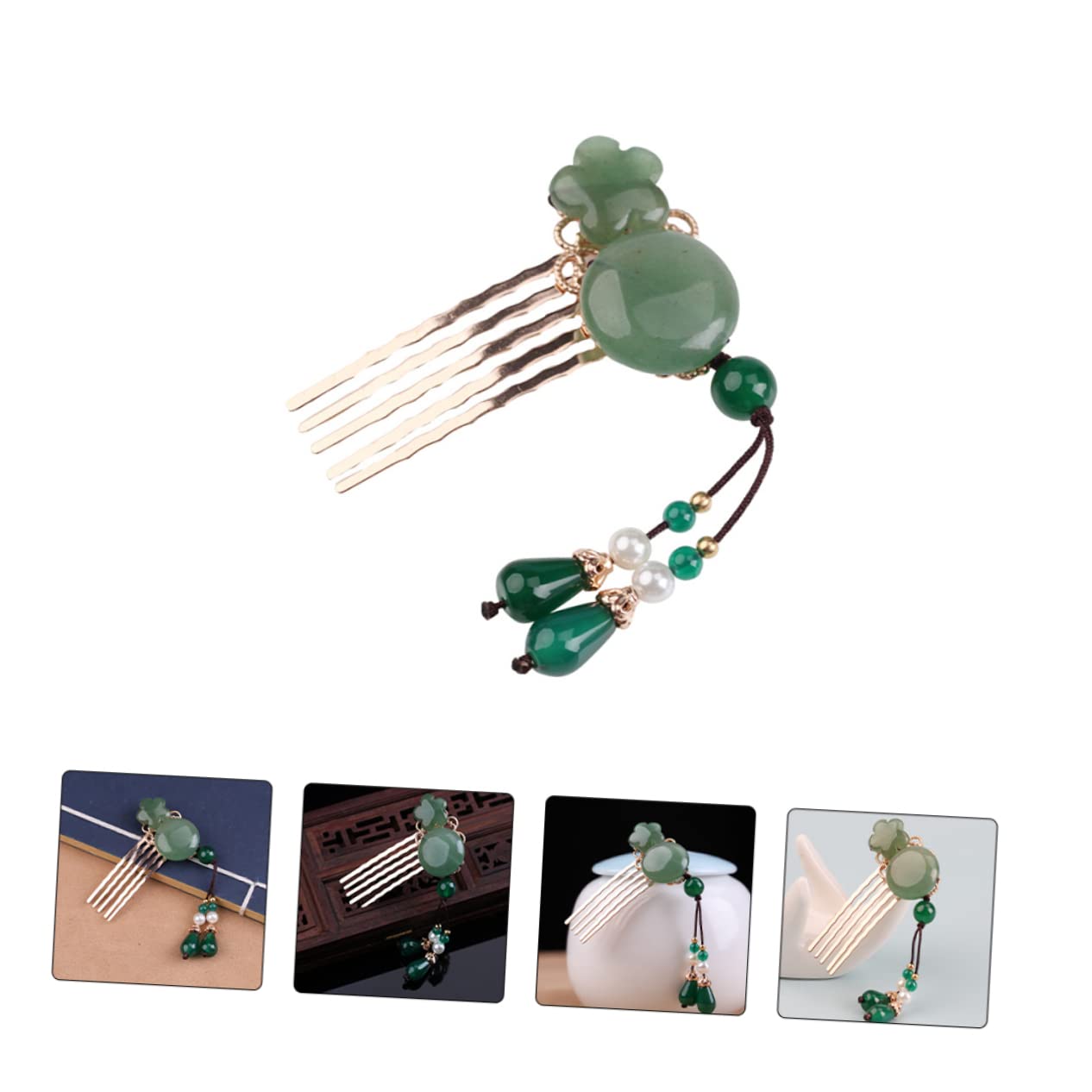MAGICLULU 3 Stück Retro-stil Haarnadel Elegante Hochsteckfrisur Kamm Haarschmuck Hochzeit Haarnadel Für Frauen