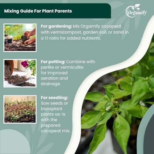 Image of Decompressed Cocopeat Powder (15KG) - Ready-to-Use Coconut Coir Soil Conditioner for Seed Germination, Potting, Indoor /Outdoor Gardens - 100% Natural, High Water Retention