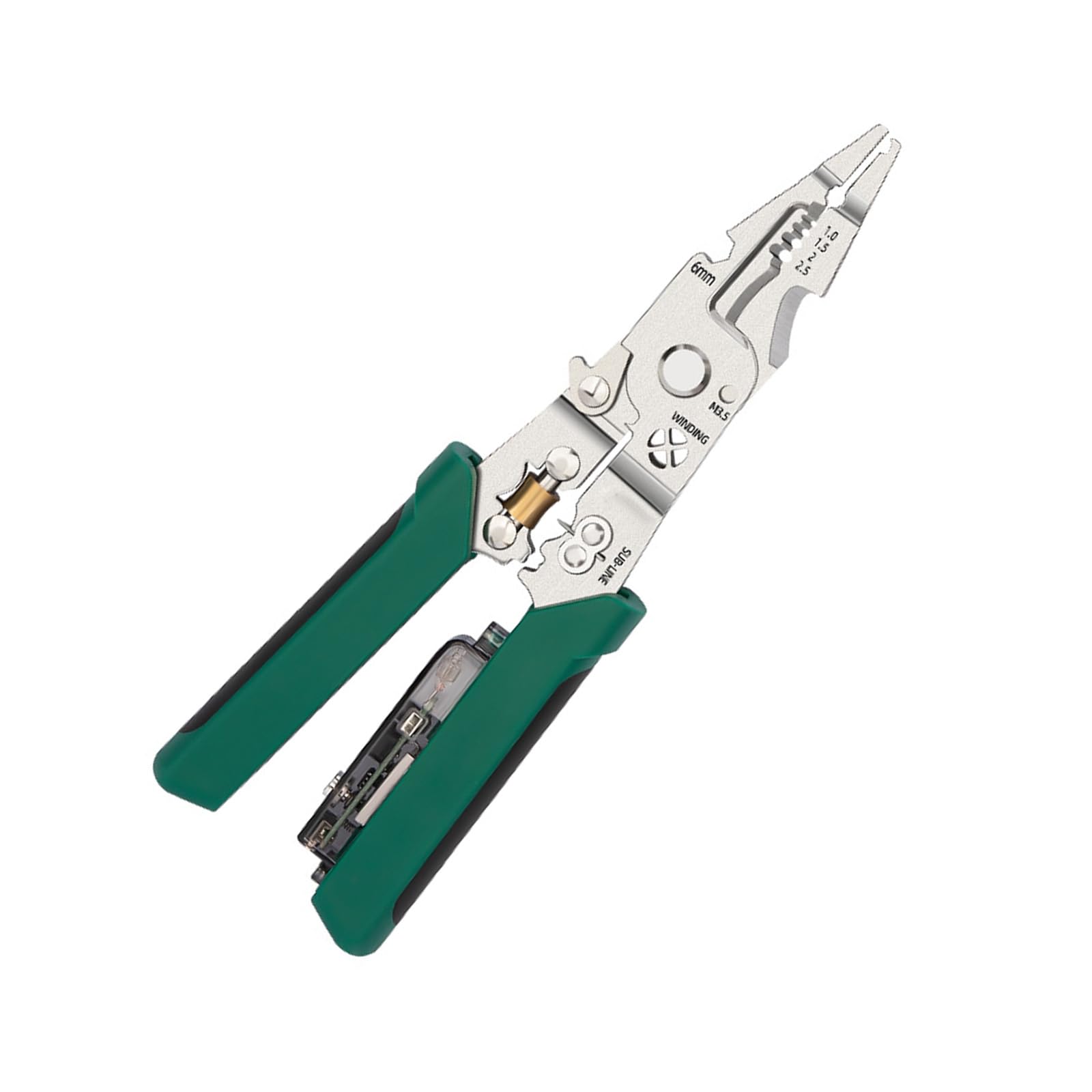 Kalttoy Light Multifunction Wire Stripper Electricians Cable Cutting Scissors Electrical Wires Pliers Crimping Plier Crimping Pliers For Jewelry Making