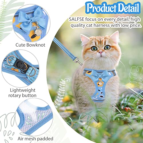 Arnés para gatos ajustable tipo chaleco transpirable con correa XS 6