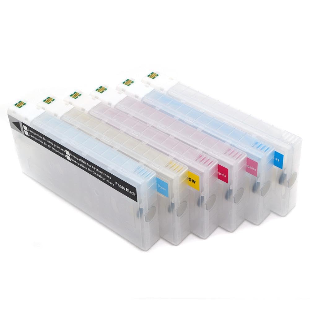 Set Cartucce Inchiostro 6 Colori T7811 T7816 Con Chip 200ML Con Sacchetto Inchiostro Compatibile Con Stampante Film DX100