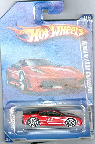 Hot Wheels 2010-152 Ferrari F430 Challenge HW Racing RED 1:64