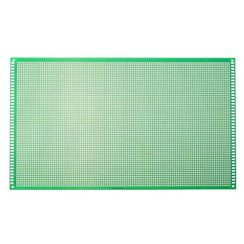 PCB Prototype FR-4 2.54mm - Kit 3 Plaques Circuit Imprimé Epoxy 18x30cm DIY