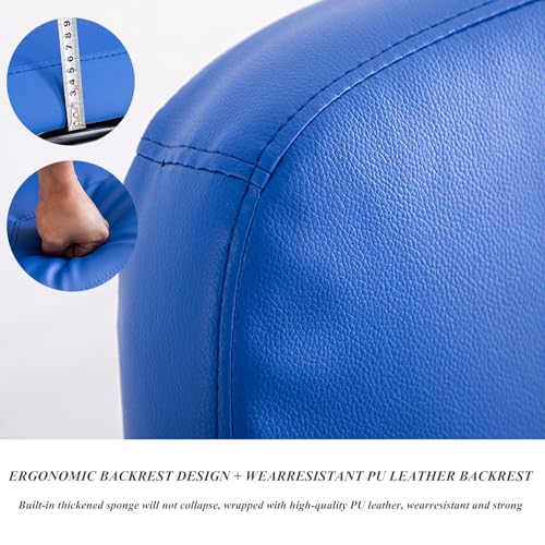 Fauteuil de phlébotomie entièrement inclinable en cuir avec accoudoirs réglables et structure en acier pour prélèvement sanguin dans les laboratoires et salles d'attente