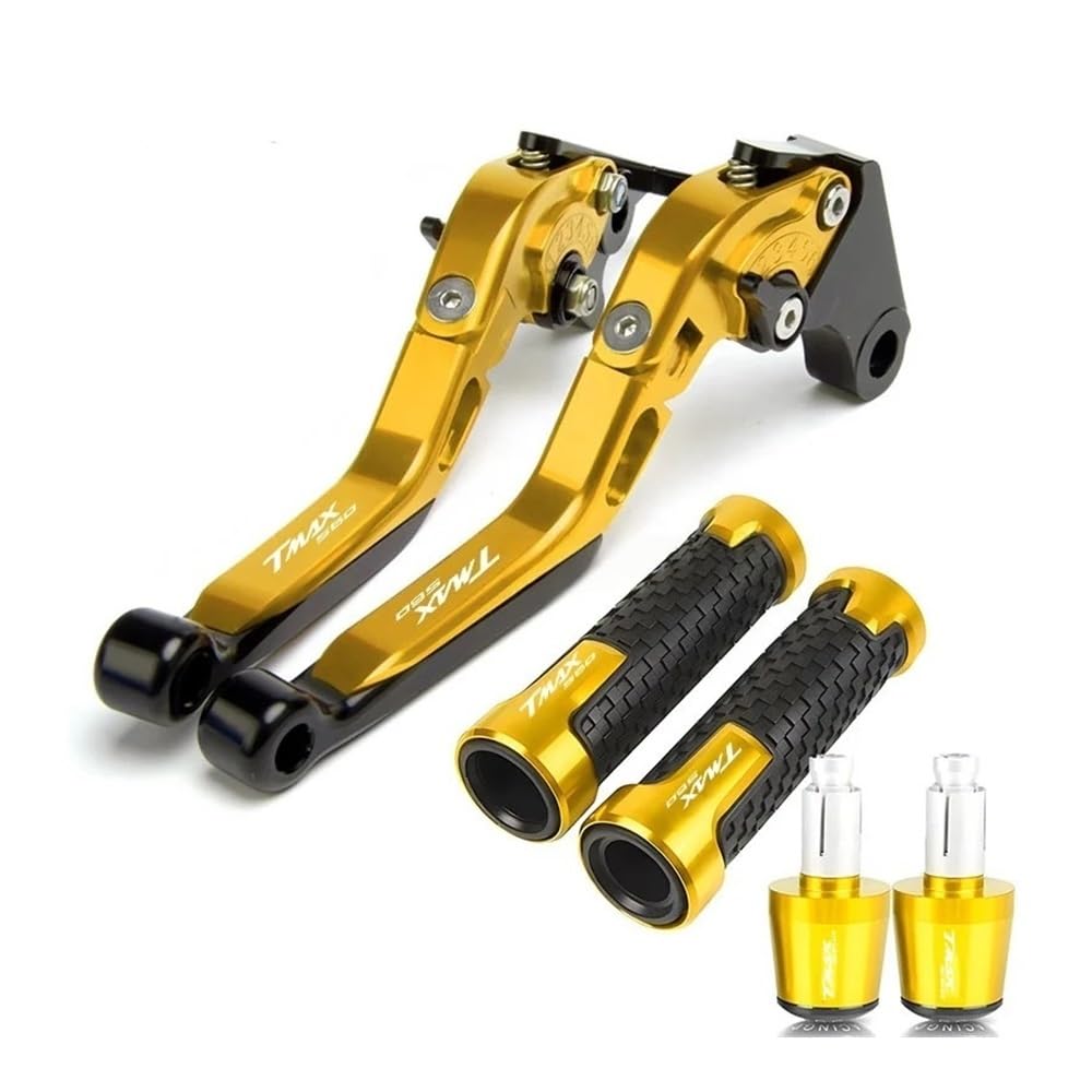 XVAsdgAER for Ya&maha T-MAX 560 2019-2020 Motorcycle CNC Accessories Brake Clutch Levers Handlebar Hand Grips Ends(I)