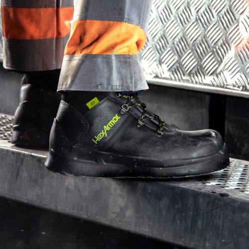 HexArmor Asphalt Work Safety Boots, 572°F Heat, Anti-Shock, Slip, Water-Resistance3