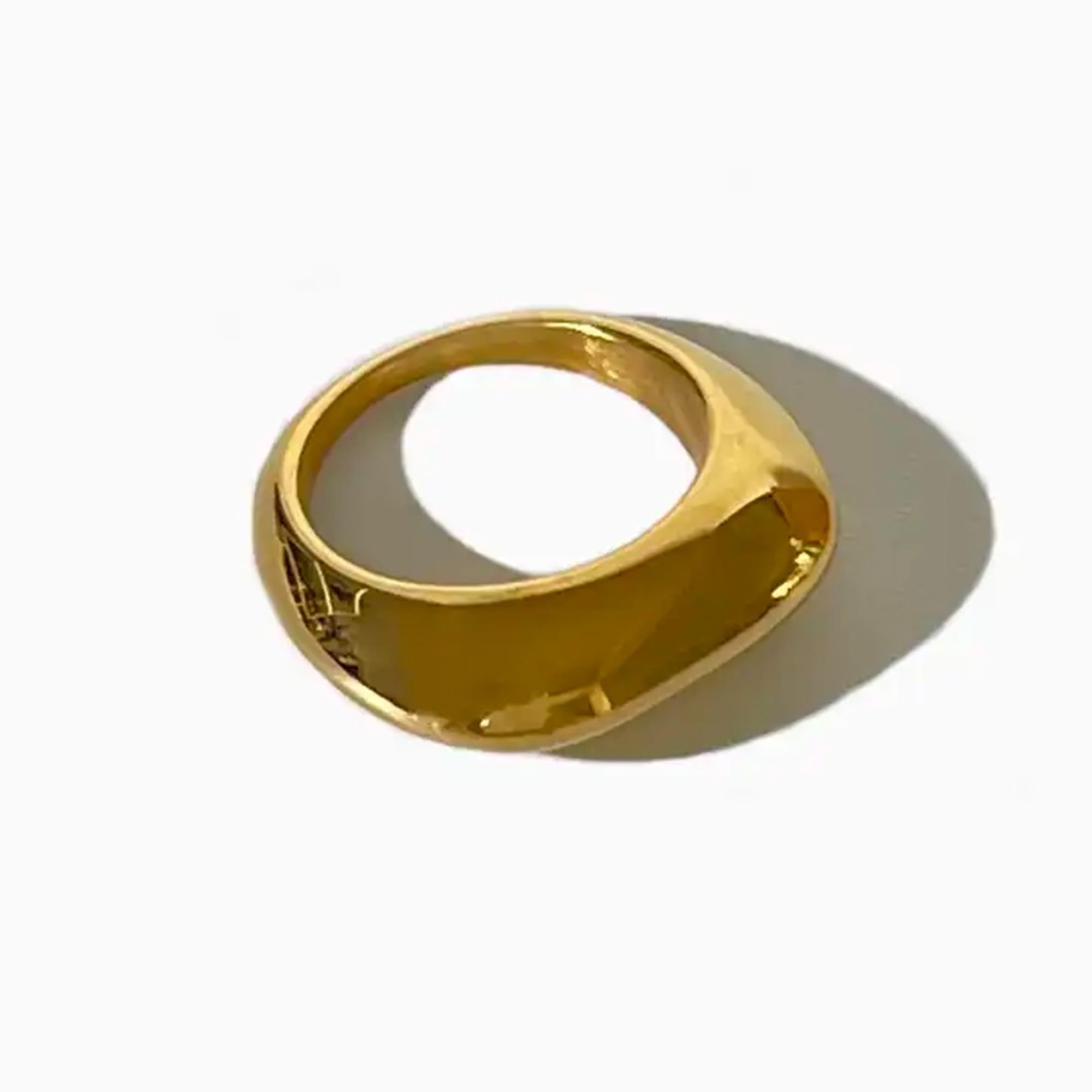 See full amazon price history chart for Crystal Crest 18K Gold Stainless Steel Smooth Ring Punk Street Jewelry Nice Bold Finger Ring For Girls Ladies - Square Ring (7) Crystal Crest 18K Gold Stainless Steel Smooth Ring Punk Street Jewelry Nice Bold Finger Ring For Girls Ladies - Square Ring (7) (B0CRVLKMLF) Amazon Price History, Amazon Price Tracker