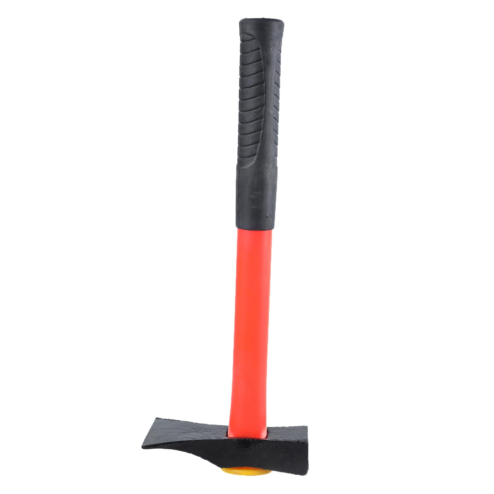 Carbon Steel Brick Hammer with Shock Reduction Grip Hammer Polishing Flat Head Geology for Mining Traditional Trowel