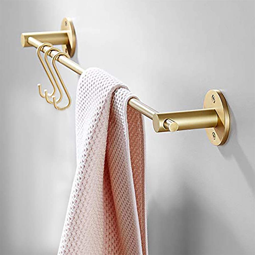 YANGQIHOME Ganci A S In Ottone - 6 Pezzi, Ideali Per Cucina, Bagno, Camera Da Letto E Ufficio - Foto 3