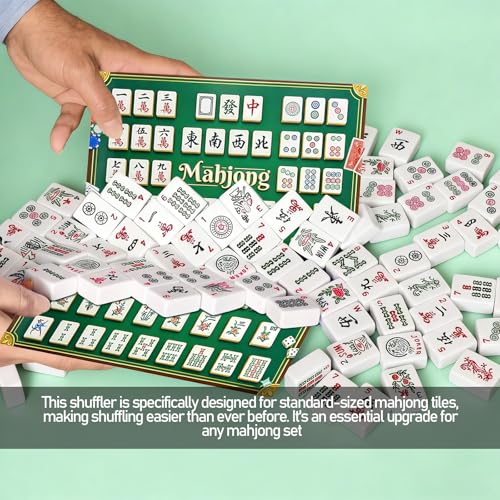 Mezcladores de Fichas de Mahjong HUIKANGSHENG Set de 2 miniatura 2