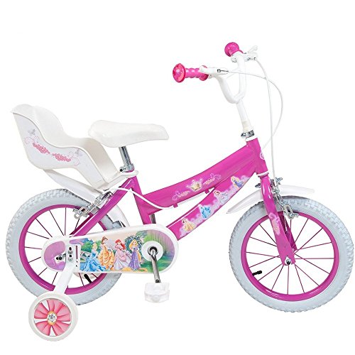 Toimsa 14 Zoll Kinderfahrrad Princess Mädchen 4 5 6 7 jahren – Bild 3