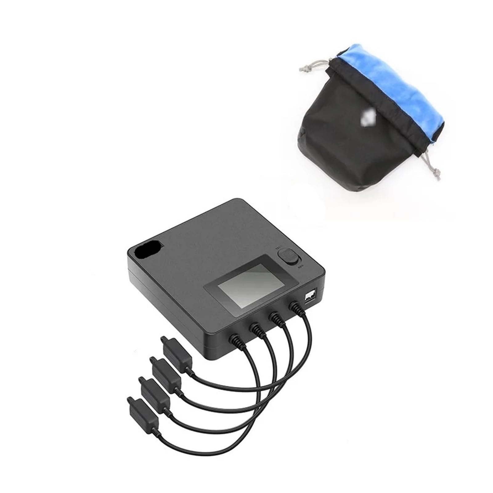 Compatibile con DJI, Caricabatterie 6in1 Display Hub USB Avata 2
