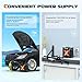 SMACO PCP Air Compressor 4500Psi/30Mpa High Pressure Air Compressor Paintball Scuba Tank Compressor HPA Pump Fill Station Auto-Stop,Oil-Free Powered by 12V DC or 110V AC with Water/Oil Separator