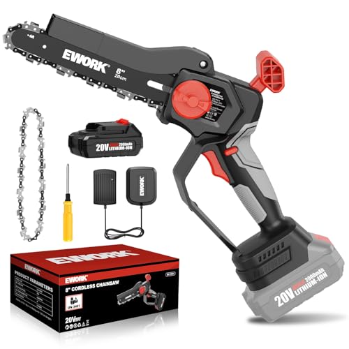 EWORK 8-Inch Mini Chainsaw