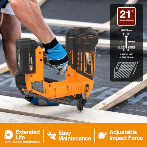 Freeman F20 20V Brushless 21° Framing Nailer