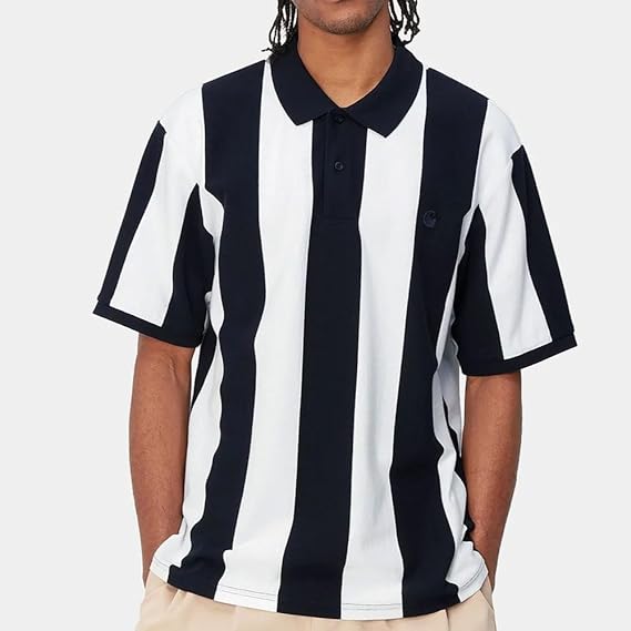 Carhartt WIP ポロシャツ ブラック カーハート ポロシャツ メンズ 正規販売店 CARHARTT WIP 長袖