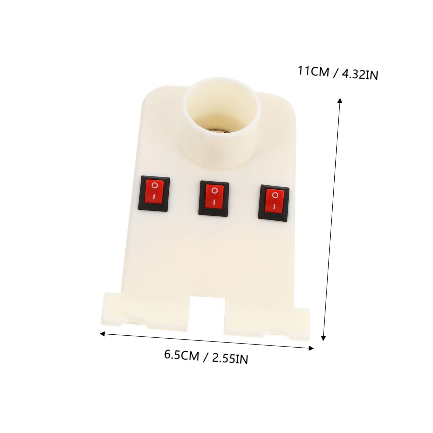 WOONEKY 1pc Three Primary Color Light Sources RGB Light Sources Equipment for School Plastic Teaching Instruments for Teacher