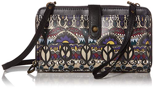 Image of Sakroots Smartphone Crossbody Purse - Women's Cellphone Bag & Wallet For Everyday - Convertible Wristlet With Zipper