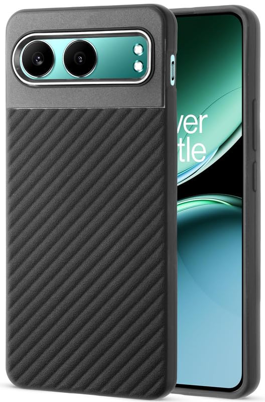 Mr. Case Ribbed Texture with Anti-Slip and Shockproof Design Silicone Back Case for OnePlus Nord 4 5G | Protective & Durable - Black (Texture) (B0DBM18Y69) Amazon Price History, Amazon Price Tracker