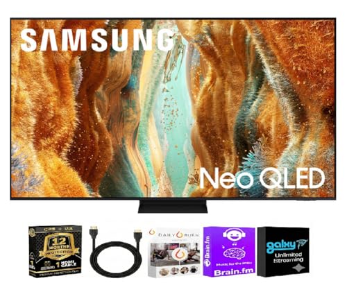 Image of Samsung 85 Inch Class Neo QLED 4K QN70F Vision AI Mini LED Smart TV (2025) with HDR, Motion Xcelerator + HDMI Cable + Streaming Bundle + 12-Month CPS Protection