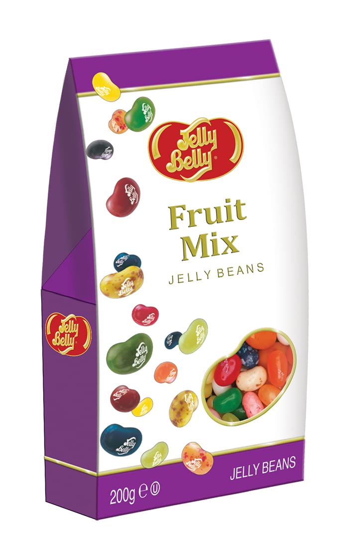 Jelly Belly,Fruit Mix Gable Gift Box, 200g