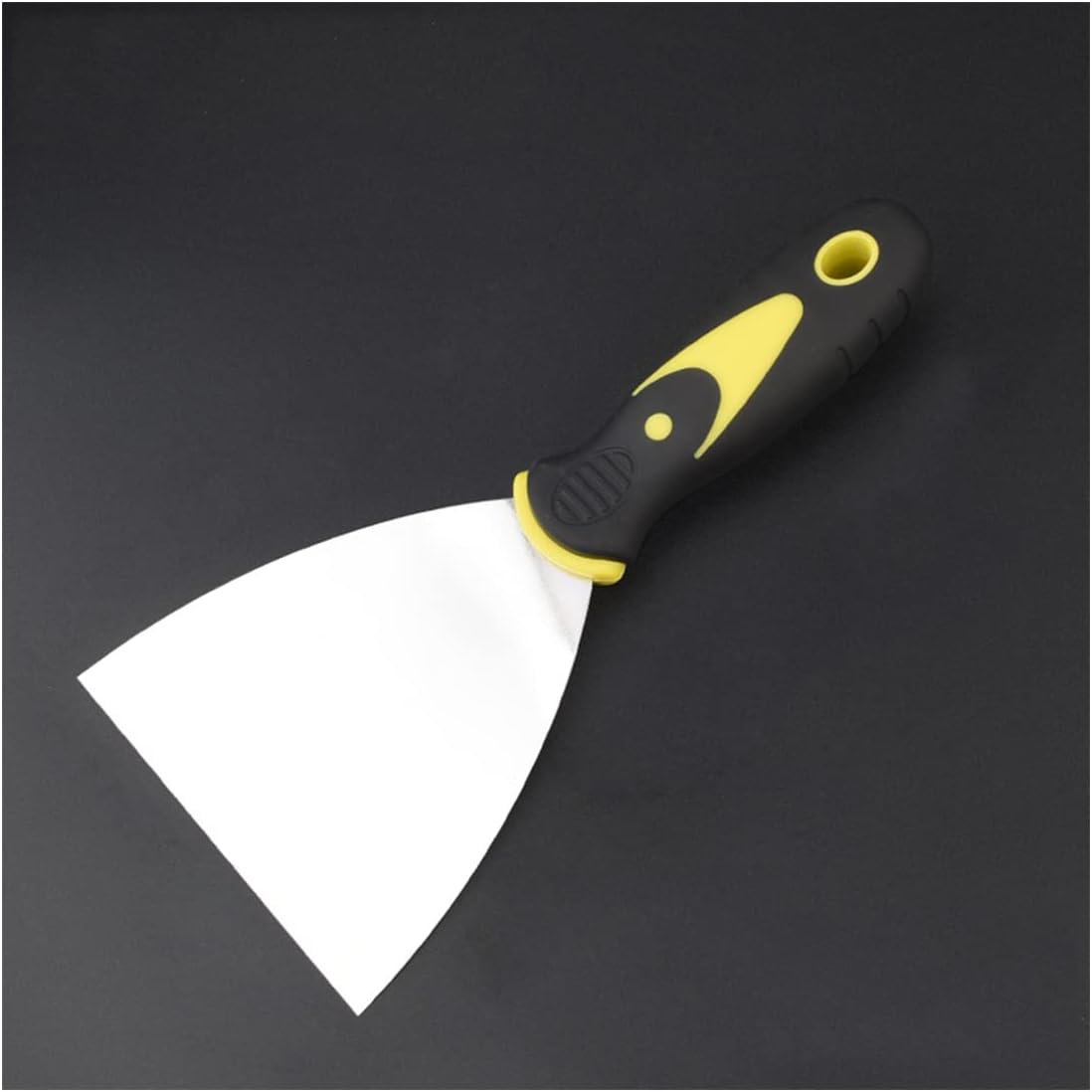 Putty Scrapers Knife,Putty Knife Paint & Wall Scraper - Ergonomic Comfort Handle - Perfect for Spackle, Spreading Scraping Walls, Floors, Tile, More,2.5inch (Size : 4inch)