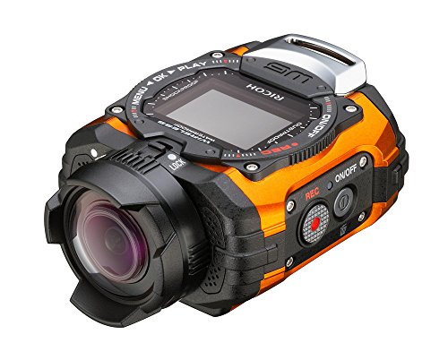RICOH Waterproof Action Camera WG-M1 Orange WG-M1 OR 08286