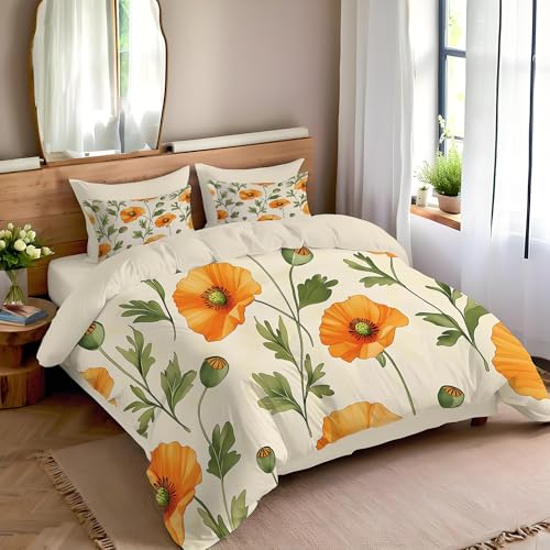 Housse de Couette 240x260cm Anti-Plis avec Fermeture Éclair Pratique - 3