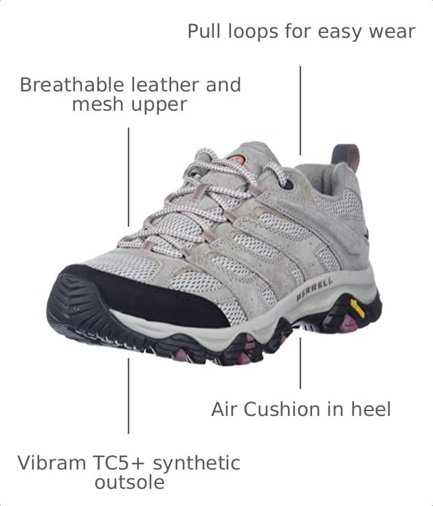 Image of Merrell Women's Moab 3 Waterproof Hiking Shoe