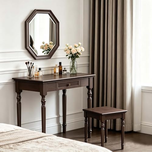 L shaped solid wood executive desk
