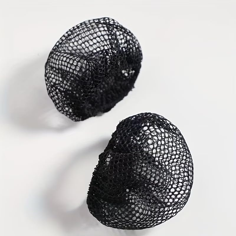Image of Hair Accessories for Women, 2 Pcs Breathable Invisible Hair Bun Net for Women | Juda Net Mesh Bun Cover, Hair Net & Bun Maker | Hair Accessory for Bun, Dance, Nursing, Bridal & Daily Use