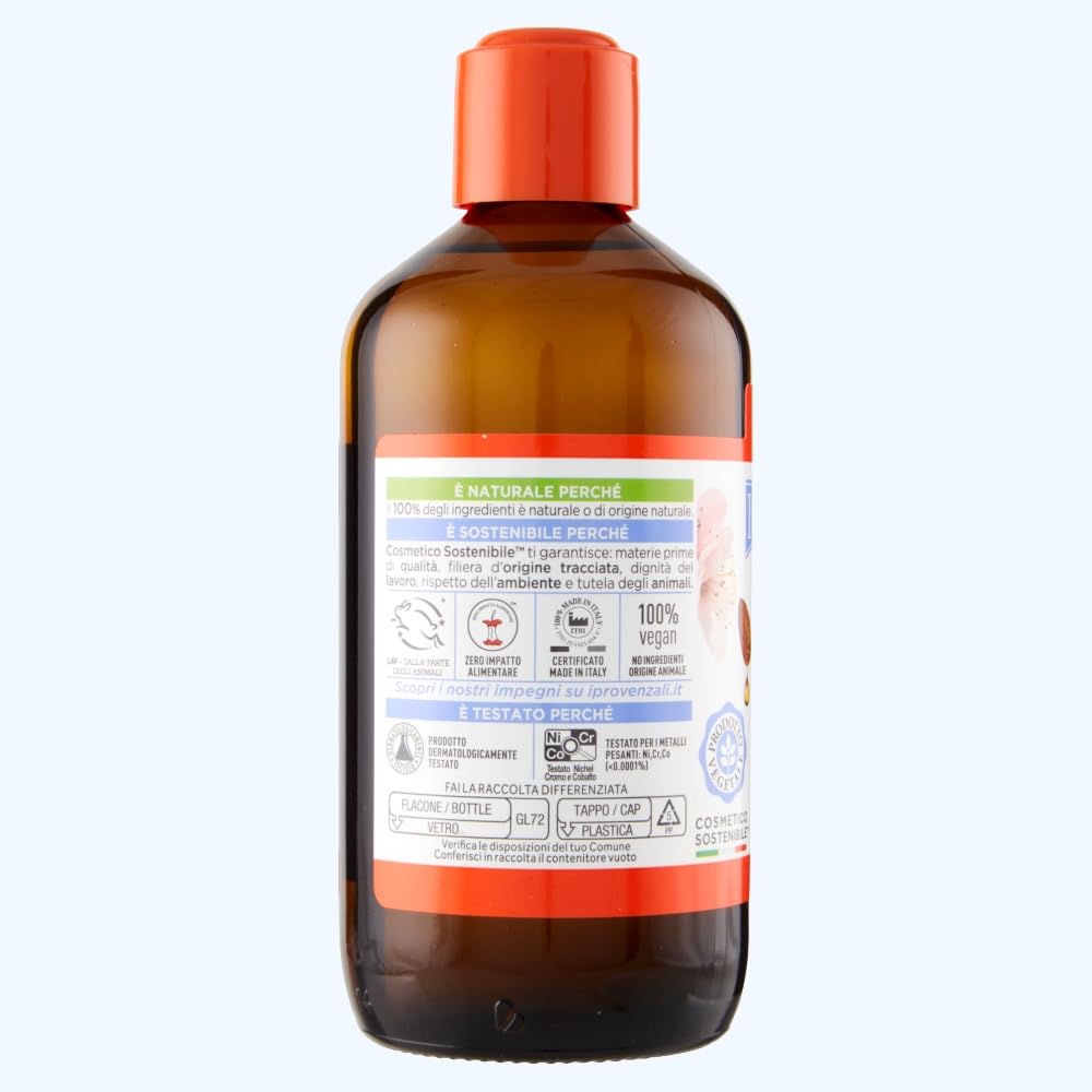 I Provenzali | Olio di Mandorle Dolci, Puro Senza Profumo, Elasticizzante, 250 ml