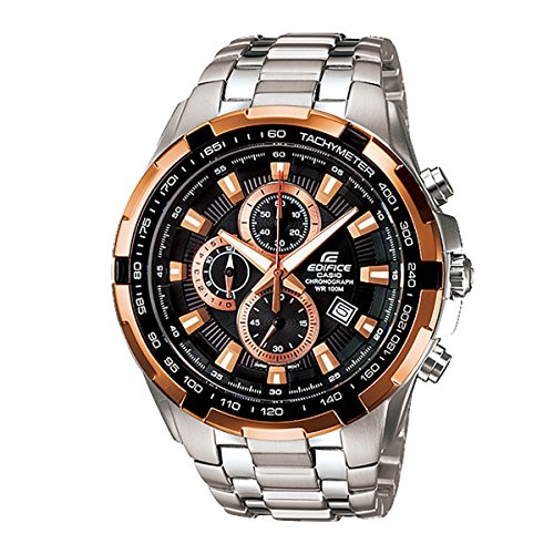 �y���S2�N�ۏ؁zEDIFICE�i�G�f�B�t�B�X�jCASIO�i�J�V�I�j�N���m�O���t×100M�h�� �t�����^�� �X�^�C���b�V�� EF-539D-1A5V �^�L���[�^�[ �J�����_�[ ���[�Y�S�[���h�E�u���b�N ���v �����Y �s���N�S�[���h �� �j���p [���s�A���i]