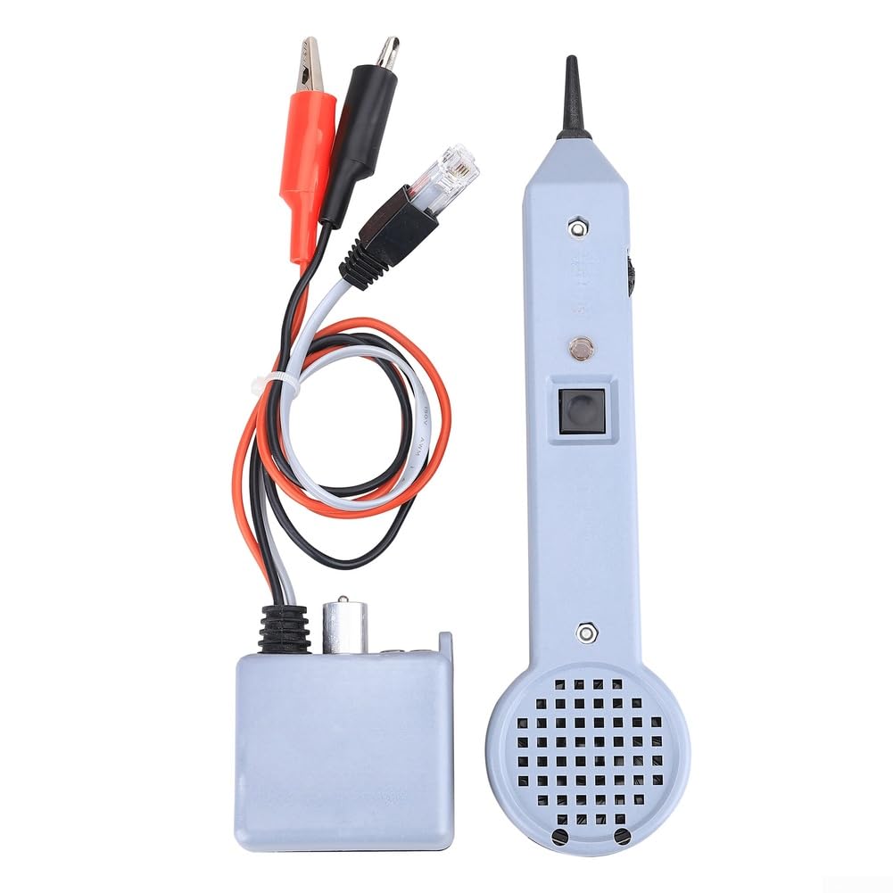 Probador de Cables de Red con Generador de Tonos y Rastreo